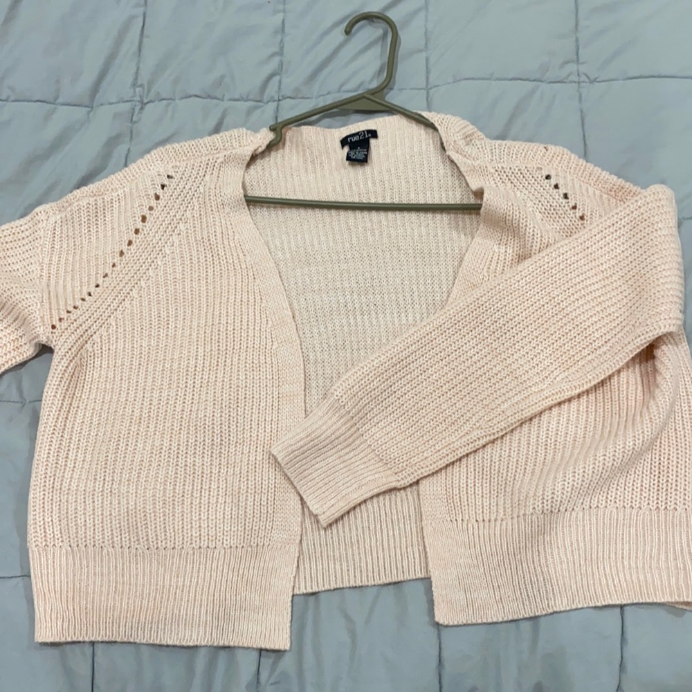 Pink sweater